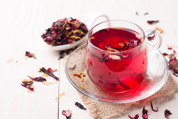 Trà atiso đỏ có tác dụng gì ? 8 lợi ích của trà atiso đỏ - trà Hibiscus -  Nông Lâm Farm - Nông sản sạch và các sản phẩm từ nông sản